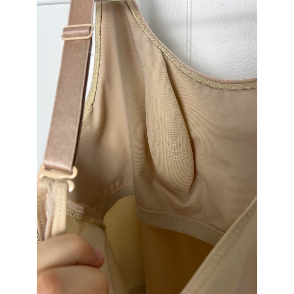 Ruby Ribbon Ultimate Cami 1816 Beige Nude Shapewear Camisole Size 44 compression - Picture 8 of 9
